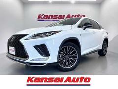 RX RX300 Fスポーツ 黒革シート 全周囲カメラ サンルーフ 後席電動可 後席シートヒーター ETC2.0 3眼LED 電動バックドア AC100V HUD BSM 純正エンジンスターター カードキー 純正フロアマット 中古車画像