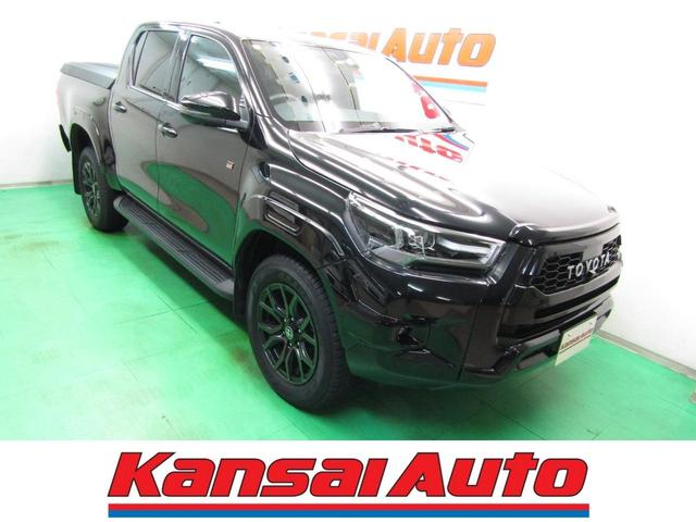 ハイラックス(トヨタ) Ｚ　ＧＲスポーツ　ワンオーナー　ＧＲトノカバー　ＴＳＳ　８インチナビ　Ｂｌｕｅｔｏｏｔｈ　ソナー　ＥＴＣ　ハーフレザー　Ａモニター　Ａストップ　Ｐシフト　オートライト　ＬＥＤヘッド　フォグ　Ｂフォグ　ステアスイッチ 中古車画像