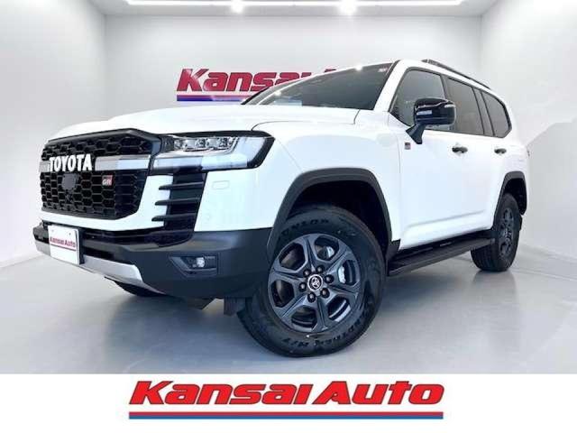 ランドクルーザー（トヨタ）ＧＲスポーツ　ＪＢＬ　リヤエンタ　電動リヤデフ　クールＢＯＸ　寒冷地仕様　空気圧センサ　ＩＴＳコネクト　トノカバー　ＭＯＰルーフレール　ＧＲ専用マット　サンルーフ　赤黒内装　ＢＳＭ　ＨＵＤ　７人　マイナーチェンジ型 中古車画像