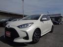 ヤリス ハイブリッドＺ　１年走行距離無制限保証付／ＤＩＳＣ挿入口／運転席メモリーレバー付きシート／純正ナビ／Ｂｌｕｅｔｏｏｔｈ／ＵＳＢ／バックカメラ／前方ドライブレコーダー／ＥＴＣ／スペアタイヤ／オートライト／純正１６ＡＷ（1枚目）