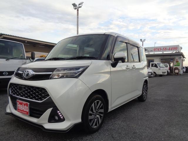 タンク(トヨタ) カスタムＧ　Ｓ　１年走行距離無制限保証付／両側パワースライドドア／ナビ／ＴＶ／Ｂｌｕｅｔｏｏｔｈ／バックモニター／ＥＴＣ／ミラー型前方ドライブレコーダー／純正１４ＡＷ／クルーズコントロール／プッシュスタート 中古車画像