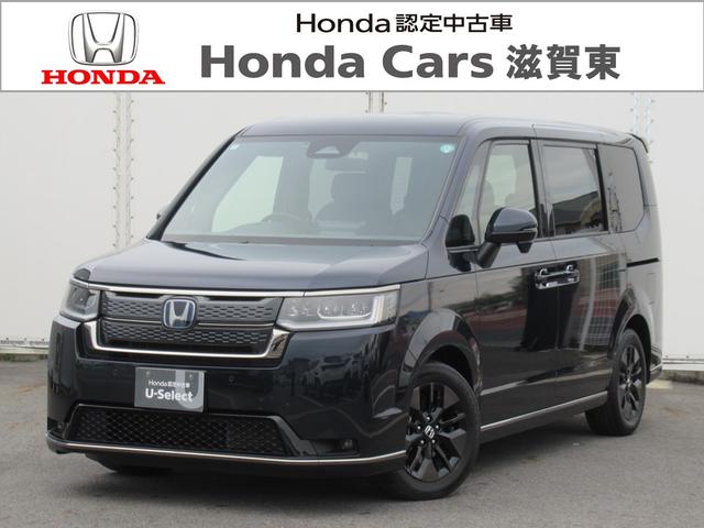 ｅ：ＨＥＶスパーダ　１１．４インチＨｏｎｄａＣＯＮＮＥＣＴナビ　フルセグ　Ｂｌｕｅｔｏｏｔｈ　Ｂカメラ　両側電動スライド　電動リアゲート　シートヒーター　ルーフコンソール　フローリング調フロアマット　当社デモカー