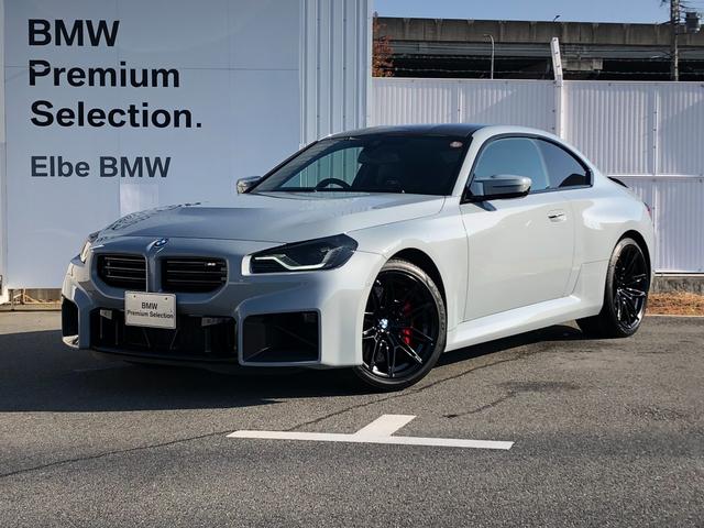 Ｍ２(BMW) ベースグレード　ハイラインパッケージ　２年保証付　ＭＴ車　カーボンＲ　カーボンインテリア　ＨＵＤ　黒革　Ｈ／Ｋ　電動シートＨ　リアカーボンスポイラー　Ｍブレーキ　アダプティブサス　カーブドＤ　弊社下取り車　ワンオーナー　禁煙車　認定中古車 中古車画像