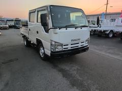 エルフトラック Wキャブフルフラットロー Wキャブ!1.5トン積載! 低床! ディーゼルターボ! トラック 全長4690 幅1690 荷台寸法2100 1600 5MT! 三方開き! 中古車画像