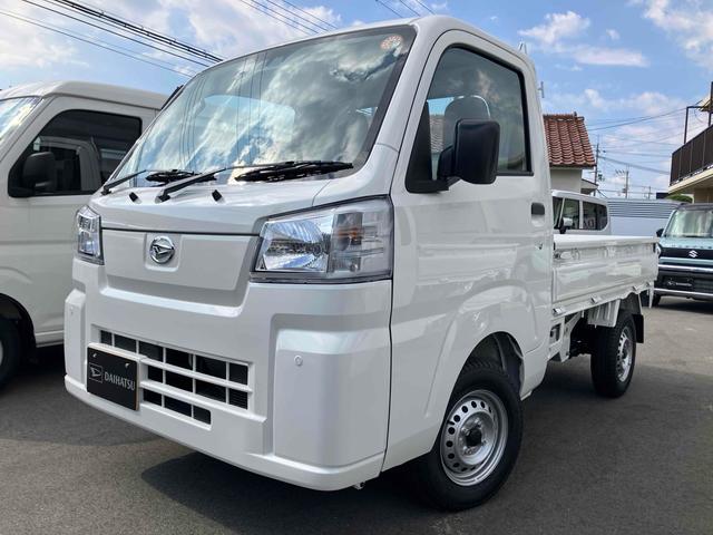 ハイゼットトラック(ダイハツ) スタンダード　軽トラック　ＣＶＴ　衝突被害軽減システム　アイドリングストップ　オートライト　ＥＳＣ　エアコン　パワーステアリング　運転席エアバッグ　助手席エアバッグ 中古車画像