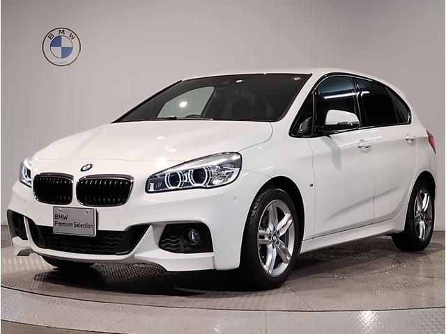 ＢＭＷ ２シリーズ ２１８ｄアクティブツアラー　Ｍスポーツ　アルカンターラクロスシート　コンフォートパッケージ　パーキングサポートパッケージ　シートヒーター　電動テールゲート　衝突被害軽減ブレーキ　ＨＤＤナビゲーション　１７インチアルミホイール