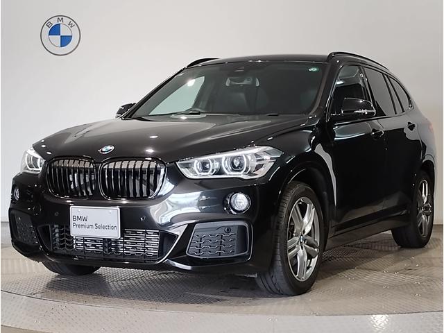 X1(BMW) xDrive 25i Mスポーツ HDDナビゲーション ブラックレザーシート バックカメラ フロントシートヒーター コーナーセンサー クルーズコントロール ステアリングスイッチ ルーフレール パワーバックドア 純正18インチAW 中古車画像