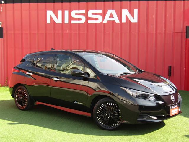 リーフ(日産) Ｘ　Ｖセレクション　プロパイロット・メーカーナビ・フルセグ・アラウンドビュー・ＬＥＤライト・ステアリング＆シートヒーター・Aftermarket前後ドラレコ・ＥＴＣ・スマートルームミラー・側後方支援・ｅ−ｐｅｄａｌ・ＵＳＢ・純正１７インチ 中古車画像