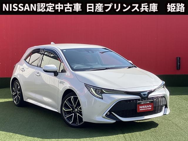 カローラスポーツ(トヨタ) ハイブリッドＧ　Ｚ　メモリナビ・地デジ・バックモニター・車線逸脱警報・オートライト・エマージェンシーブレーキ・ドラレコ前後・ＬＥＤヘッドライト・ＥＴＣ・１８インチアルミ・クルーズコントロール・横滑り防止 中古車画像