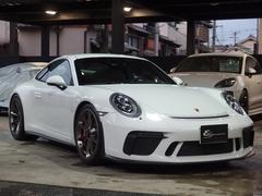 911 911GT3 スポクロPKG フロントリフティング スポエグ 2018yモデル LEDヘッドライト PASM センターロック式ホイール ガーズレッドシートベルト スポーツバケットシート シートヒーター アルカンターラステアリング アルカンターラシフトレバー 中古車画像