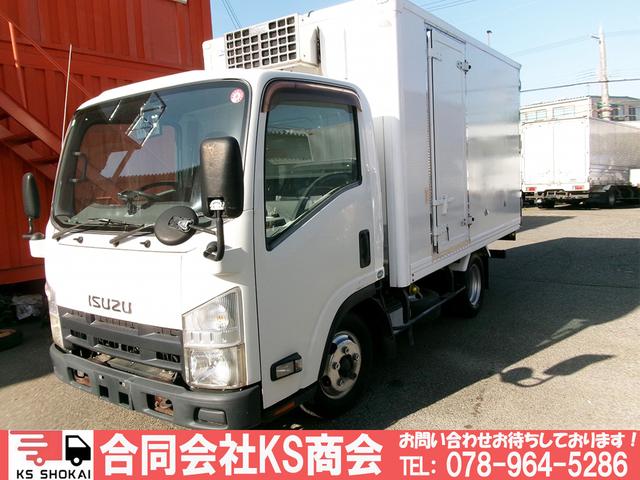 　冷蔵冷凍車　東プレ製冷凍機　低温設定　サイド扉　床プラスノコ敷ステン　－３０度設定　２トン積載　２ｔ車　車両総重量４８９０Ｋｇ