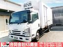 エルフトラック 　冷蔵冷凍車　ワイドロング　コンビニ仕様　２層式　移動式中間仕切り板　２ｔ　２トン　スムーサー　令和２年　Ｒ２年　ラッシング２段　サイド扉（1枚目）