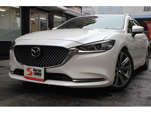 MAZDA6ワゴン（マツダ）２５Ｓ　Ｌパッケージ　茶革シートベンチレーション　車高調　ＢＯＳＥ 中古車画像