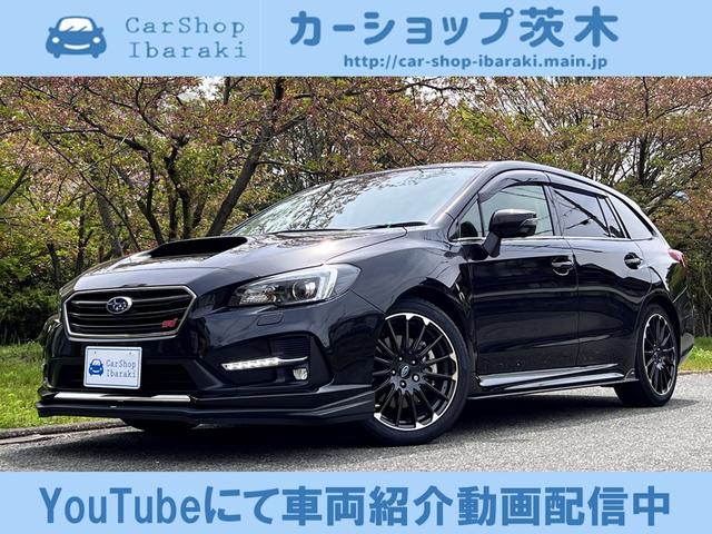 スバル レヴォーグ １．６ＳＴＩスポーツアイサイト　ブラックセレクション　１オ－ナ－／禁煙車／４ＷＤ／タ－ボ／デジタルインナ－ミラ－／パドルシフト／アイサイト／ハ－フレザ－シ－ト／シ－トヒ－タ－／２メモリーシート／純正ナビ／地デジ／ＤＣ録音／Ｂｌｕｅｔｏｏｔｈオーディオ接続