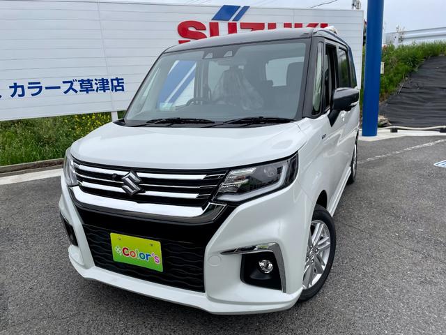 【新車未登録車】ソリオＨＹＢＲＩＤ・ＭＺ！即納車♪ 価格に自信あり！スズキ車は奥村モータースへお任せ下さい！純正ＯＰ装着ＯＫ