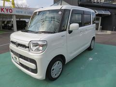 スペーシア ハイブリッドG 衝突軽減装置 ナビ・TV フルセグ DVD再生 Bluetooth ETC オートライト ワンオーナー 禁煙車 中古車画像