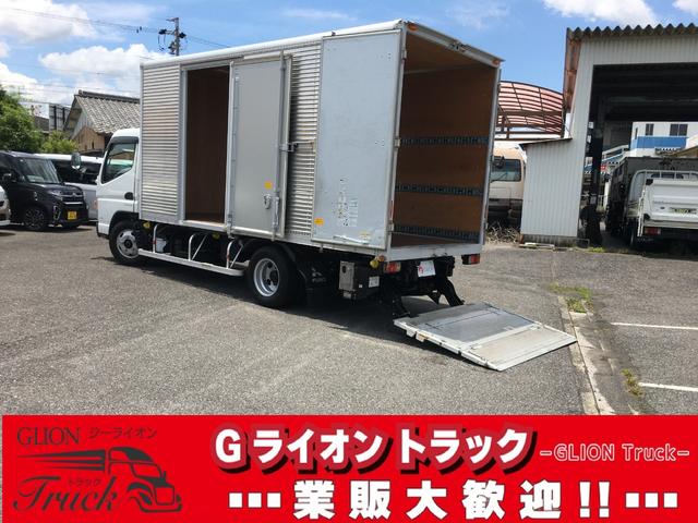・２ｔ積・アルミバン・標準ロング・格納パワーゲート・サイド扉　・車線逸脱警報装置・衝突軽減ブレーキ・ラジコン・ＥＴＣ・Ｂモニター・ドラレコ（ＳＤ挿入済）・左電格ミラー・キーレス・フロアマット・ドアバイザー・荷台内寸Ｌ４４２９Ｗ１７７４Ｈ２０６２