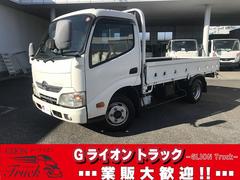 デュトロ 2t積・標準セミロング・平ボディ・5MT 2t積 標準セミロング 平ボディ 5MT 坂道発進補助装置 左電格ミラー ETC ロープフック&ロープ穴7対 フォグライト 荷台内寸 L3575 W1611 H380 中古車画像