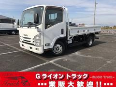 エルフトラック 3t積・セミロング・ワイド・AT車・平ボディ ・3t積・セミロング・ワイド・AT車・平ボディ・アイドリングストップ・ASR・左電格ミラー・フォグランプ・ETC・キーレス・ロープフック&ロープ穴4対・荷台内寸 L3512 W1919 H376 中古車画像