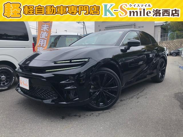 クラウンスポーツ(トヨタ) Ｚ　登録済未使用者　４ＷＤ　ハイブリッド　バックカメラ　ナビ　クリアランスソナー 中古車画像