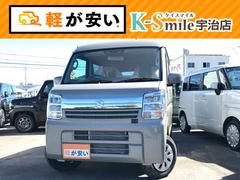 エブリイ ジョイン 4WD 両側スライドドア クリアランスソナー レーンアシスト 衝突被害軽減システム LEDヘッドランプ スマートキー アイドリングストップ 電動格納ミラー シートヒーター CVT 盗難防止システム 中古車画像
