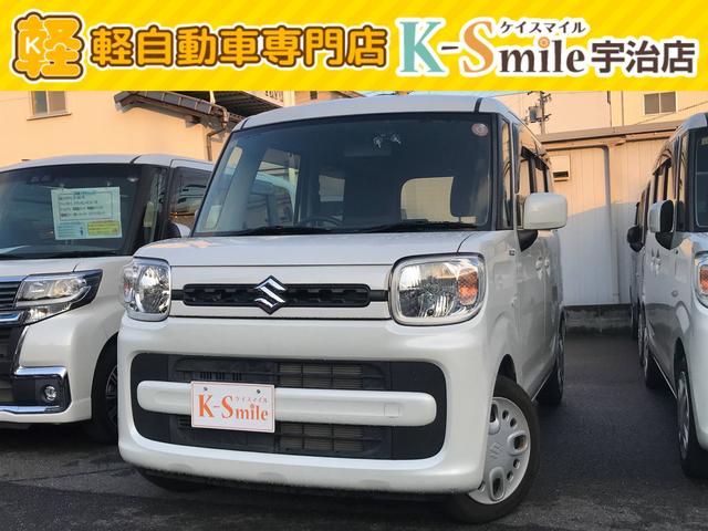 スペーシア(スズキ) ハイブリッドＧ　ドライブレコーダー　両側スライドドア　ＴＶ　クリアランスソナー　オートライト　スマートキー 中古車画像