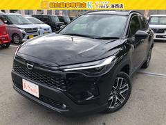 カローラクロス ハイブリッド Z 全周囲カメラ クリアランスソナー オートクルーズコントロール レーンアシスト パワーシート パークアシスト 衝突被害軽減システム サンルーフ TV オートマチックハイビーム オートライト 中古車画像