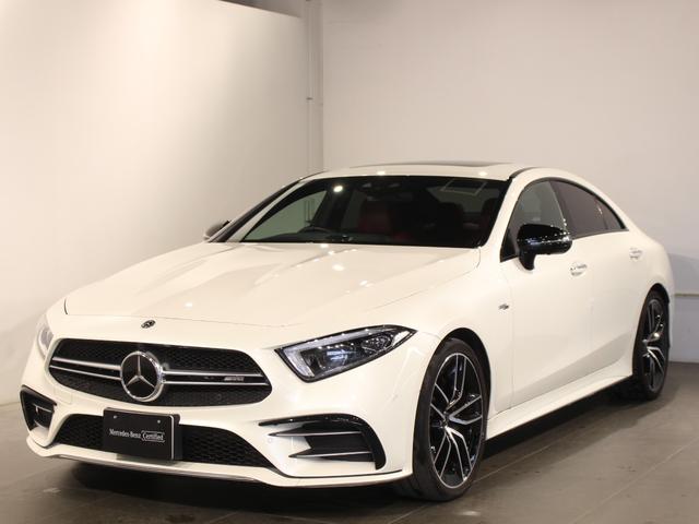 ＣＬＳ５３　４マチック＋　（ＩＳＧ搭載モデル）４ＷＤ　サンルーフ／赤黒レザー