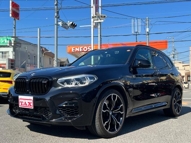 ＢＭＷ Ｘ３ Ｍ コンペティション　ハーマンカードンサウンドシステム　黒革シート　２１インチアルミホイール　ドライビングアシスト　ヘッドアップディスプレイ　アクティブクルーズコントロール　アンビエントライト　ディスプレイキー