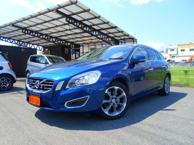 ボルボ Ｖ６０ オーシャンレース・エディション　１００台限定車　専用ボディーカラー　専用ＡＷ　セーフティＰＬＧ　ＡＣＣ　ＢＬＩＳ　ＲＫＡ　クリアランスソナー　サンルーフ　専用ベージュ革シート　シートヒーター　ナビ　ＤＴＶ　ＥＴＣ　Ｂカメラ　Ｄレコ