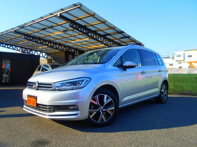 ゴルフトゥーラン(フォルクスワーゲン) ＴＤＩ　ハイライン　禁煙車　ＡＣＣ　フロントアシスト　サイドアシスト　レーンアシスト 中古車画像