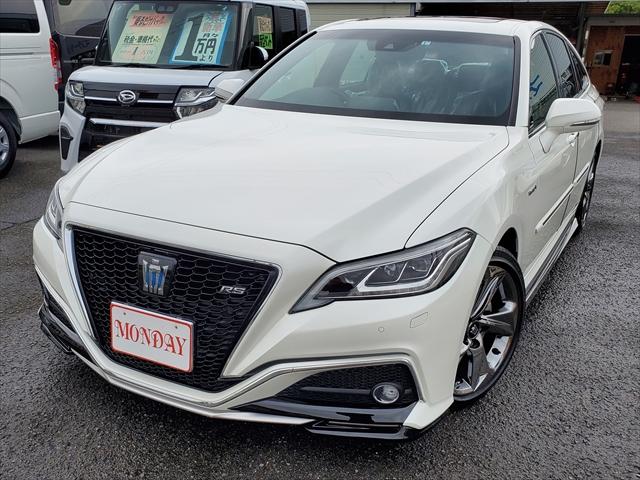 トヨタ クラウンハイブリッド RS TRDエアロ 黒革電動リヤハッチ ウィンカー付き電動格納ミラー スマートキーの中古車|グーネット中古車 トヨタ クラウンハイブリッド RS TRDエアロ 黒革電動リヤハッチ ウィンカー付き電動格納ミラー スマートキーの中古車|グーネット中古車