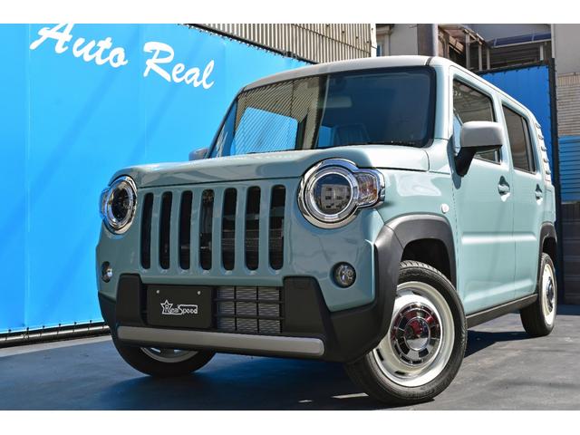 ハイブリッドＧ　届出済未使用車　ＲＥＡＬＳＰＥＥＤエアロカスタム　フォグランプ　ＣＩＳＣＯホイール　１０インチディスプレイオーディオ　Ｂｌｕｅｔｏｏｔｈ　バックカメラ　ＥＴＣ　ドラレコ前後　ヴィンテージシートカバー