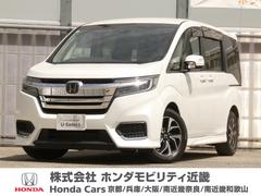 ホンダ　ステップワゴンスパーダ　スパーダホンダセンシング　ワンオーナーメモリーナビＥＴＣフルセグリアカメラドライブレコーダーアルミイモビＬＥＤヘッドライトスマートキー