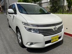 日産　エルグランド　２５０ＸＧ　禁煙ワンオーナー車　８型ＨＤＤナビフルセグＴＶ　後席フリップダウンモニター