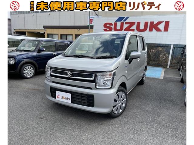 ハイブリッドFX 届出済未使用車 禁煙車 スズキセーフティサポート キーフリーシステム プッシュスタート 電動格納ミラー ヘッドライトレベライザー ベンチシート アイドリングストップ ベンチシート(1枚目)