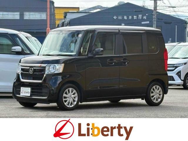 Ｎ－ＢＯＸ Ｇ・Ｌホンダセンシング　ドライブレコーダー　ＥＴＣ　バックカメラ　両側電動スライドドア　ナビ　ＴＶ　レーンアシスト　衝突被害軽減システム　スマートキー　アイドリングストップ　電動格納ミラー　シートヒーター　ベンチシート（1枚目）