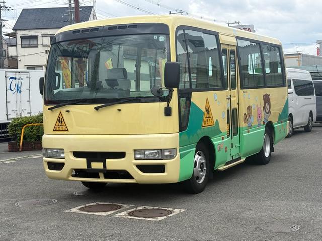 幼児車ターボ　園児バス・３＋４１人・ディーゼル・バックカメラ・ディスプレイオーディオ・Ｂｌｕｅｔｏｏｔｈ・リアビューモニター・ドラレコ（前後カメラ）