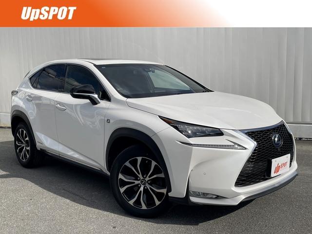ＮＸ３００ｈ　Ｆスポーツ　三眼ＬＥＤヘッドライト　ムーンルーフ　パノラミックビューモニター　パワーバックドア　レーダークルーズコントロール　ブラインドスポットモニター　コーナーセンサー　スペアキー＆カードキー