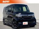 Ｎ－ＢＯＸカスタム Ｇ・Ｌターボホンダセンシング　純正８インチナビ　バックカメラ　純正リモートエンジンスターター　両側パワースライドドア　シートバックテーブル　前席シートヒーター　ハーフレザーシート　ＥＴＣ　フルＬＥＤヘッドライト　ＴＶ　スペアキー（1枚目）