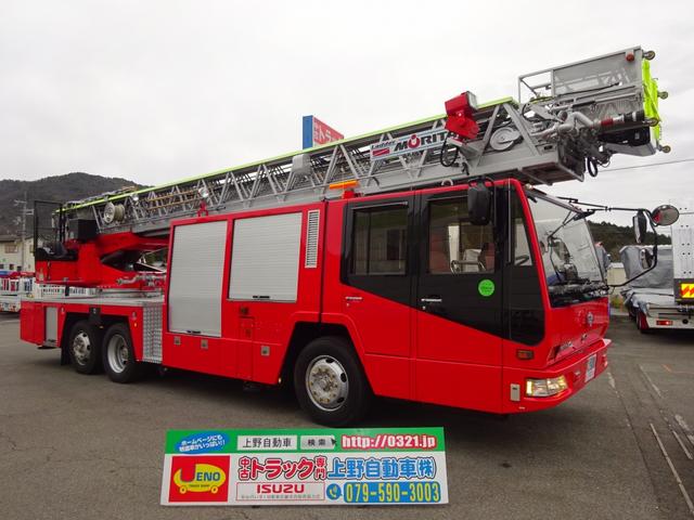 他 日野(国産車その他) ４０ｍ級はしご付消防自動車　モリタ　スーパージャイロラダー 中古車画像