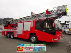 日野　日野　４０ｍ級はしご付消防自動車　モリタ　スーパージャイロラダー