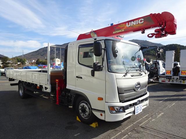 日野 レンジャー 増トン ４段クレーン付平ボディ 液晶ラジコン 古河ユニック ワイド ベッド付 ７ ７トン積み ｕｒｇ３７４ｒｋの中古車 車体価格ask 18 平成30 年式 走行0 8万キロ 車体色ホワイト 兵庫県丹波篠山市今田町佐曽良新田９４ １ 上野自動車 株式会社 兵庫