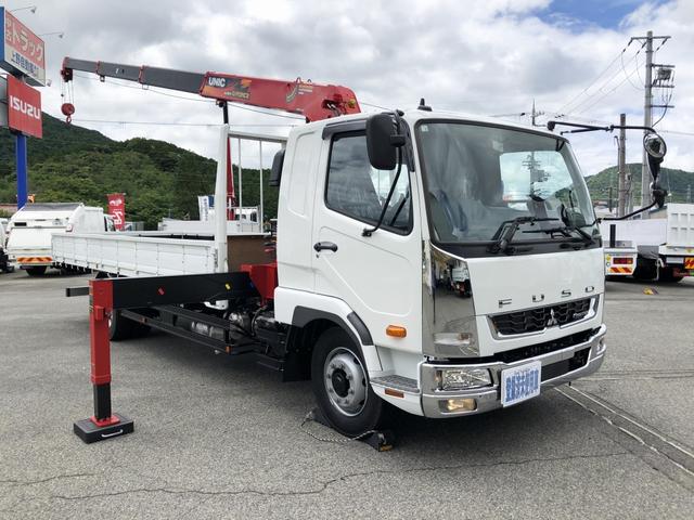 　増トン　４段クレーン付　７．７トン積載　古河ユニック　　警報仕様　２．９ｔ吊り　ワイド　ベッド付　木製あおり３方開　６ｍボディ　床板張り