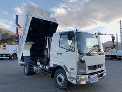 三菱ふそう　ファイター　　増トン　土砂ダンプ　新明和工業