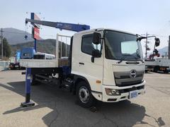 日野　ヒノレンジャー　　増トン　４段クレーン付　７．７トン積載