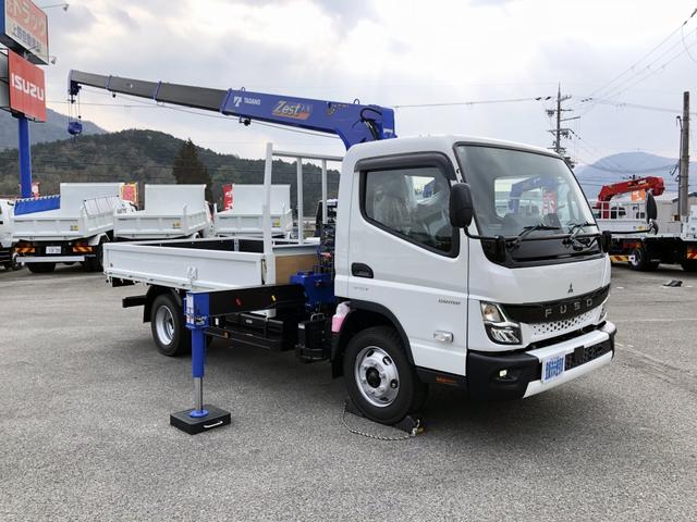 　４段クレーン付　３．８トン積載　タダノ　警報仕様　ワイド　ロング　３．７ｍ長ボディ　全低床　ワイド丸足アウトリガ　木製あおり３方開