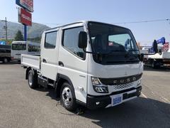 三菱ふそう　キャンター　　平ボディ　Ｗキャブ　２トン積載