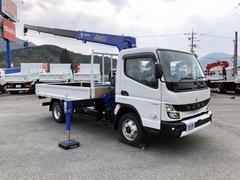 三菱ふそう　キャンター　　４段クレーン付　３．８トン積載　タダノ