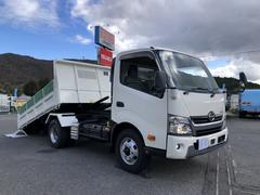 デュトロ  ローダーダンプ 手動コボレーン ローダーラジコン付 花見台自動車 3650kg積載 3方開 ワイド 11尺ミドル 高床 アドブルー不要 180馬力 中古車画像